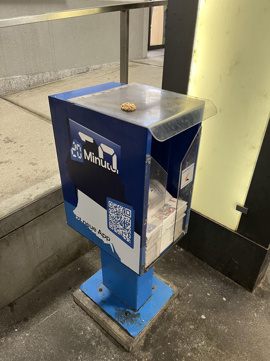 RIP to the 20Minuten physical newspapers. Today was the last print!