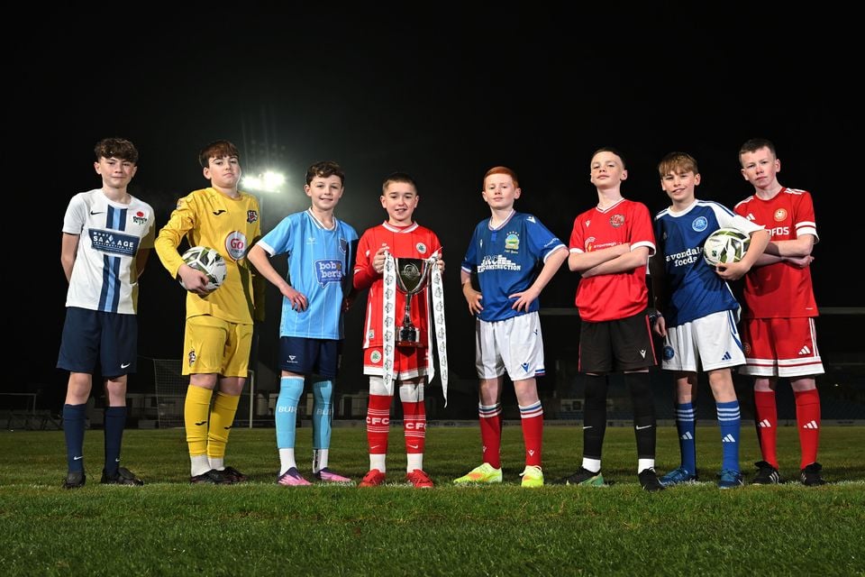 The eight Northern Ireland representatives for the Boys’ Minor Section at the 2026 SuperCupNI
