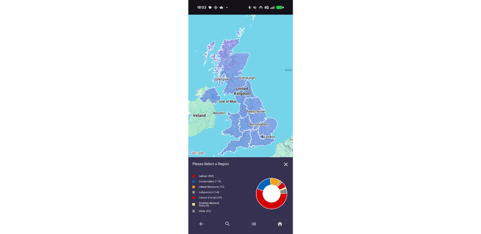 Android app - UK Parliament Tracker