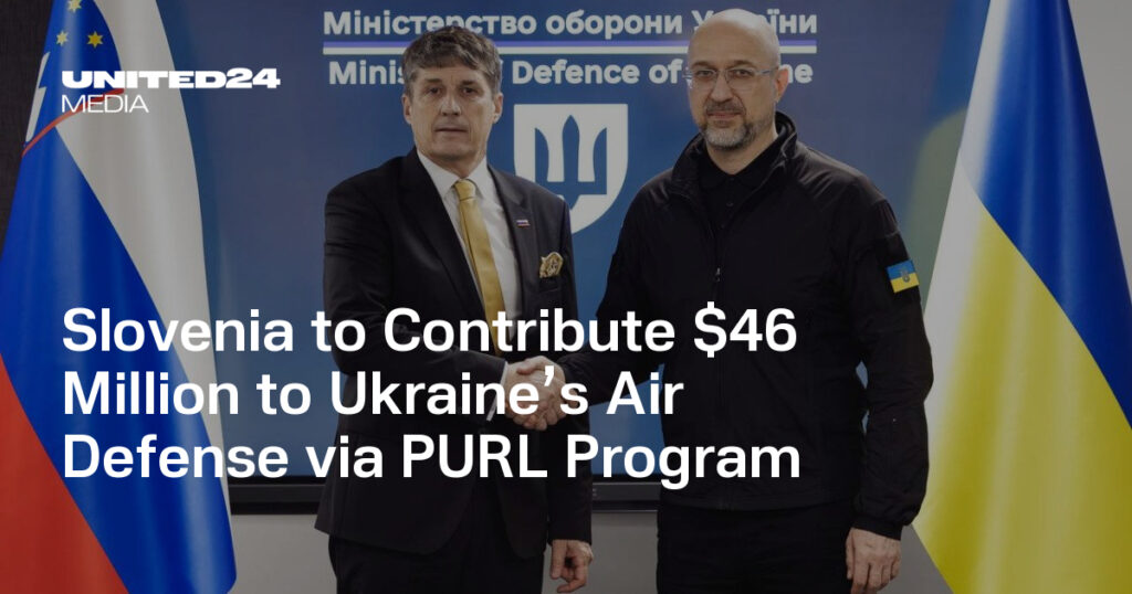 Slovenia to Contribute $46 Million to Ukraine’s Air Defense via PURL Program — UNITED24 Media