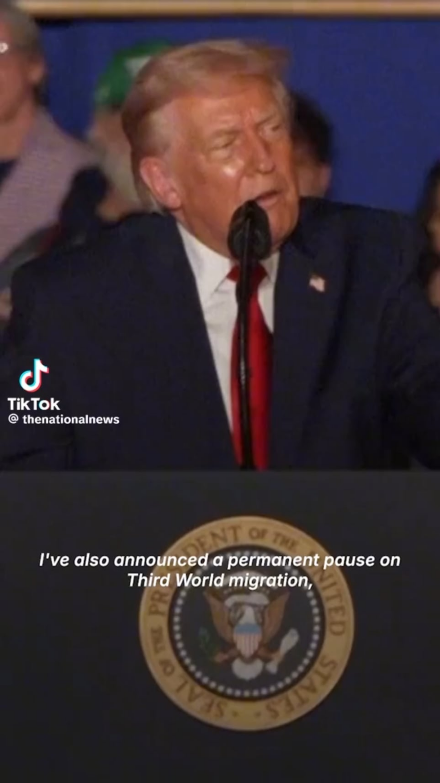 Trump bans third world immigration and wants more people from Norway to America