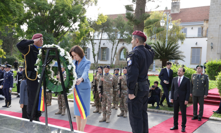 First Cyprus visit in 22 years by a Moldovan president, KNEWS