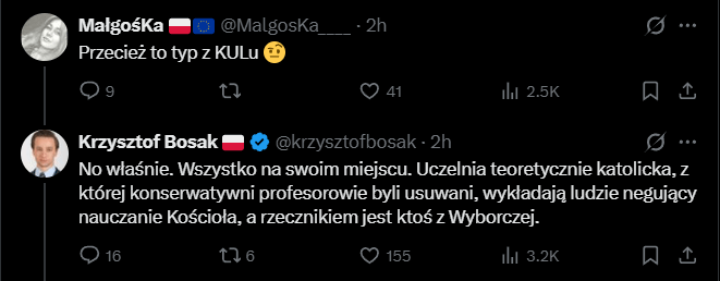 Krzysztof Bosak on the trail of the connections of a student of the Catholic University of Lublin detained by the Internal Security Agency