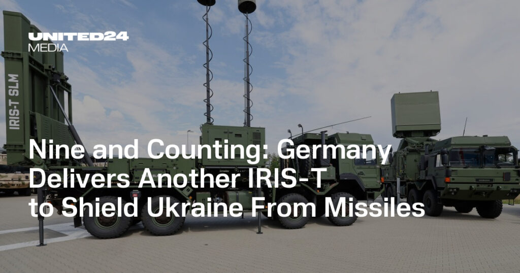 Germany Delivers Another IRIS-T to Shield Ukraine From Missiles — UNITED24 Media