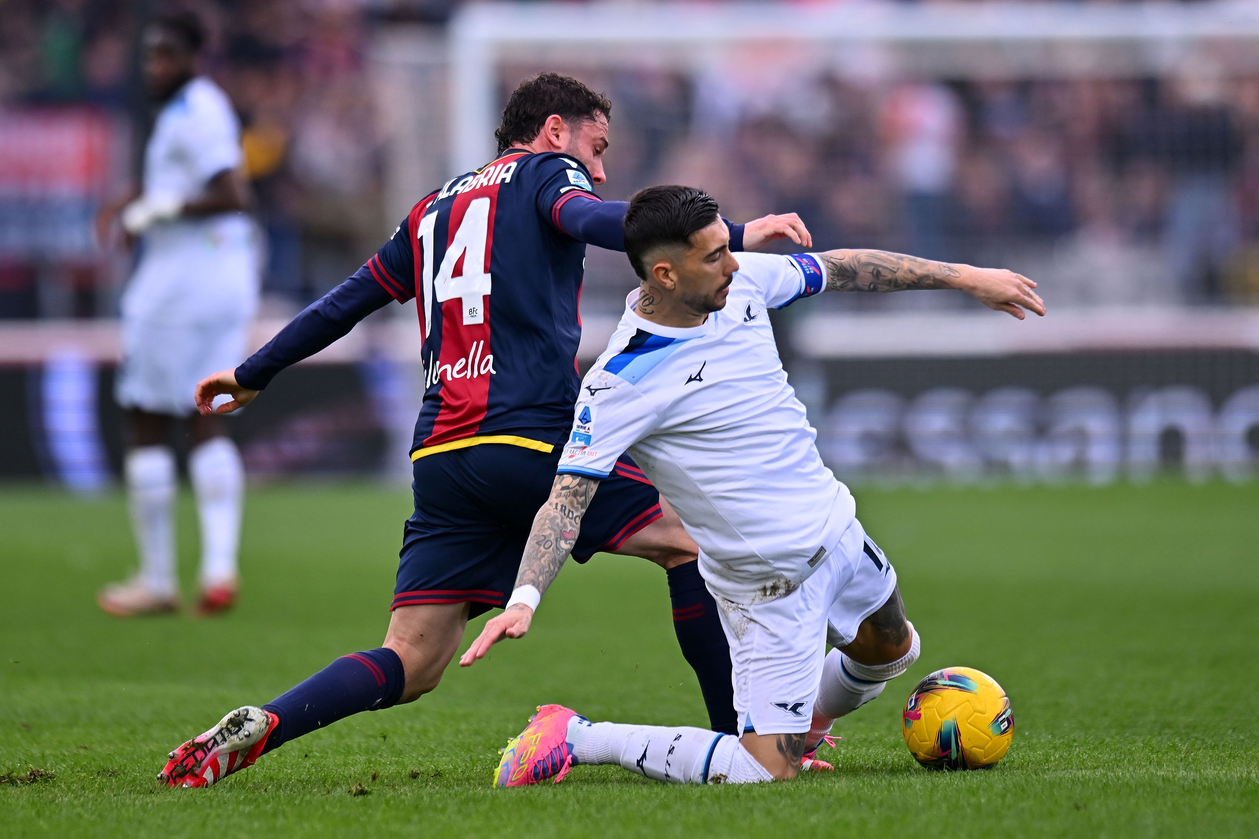 Davide Calabria and Mattia Zaccagni