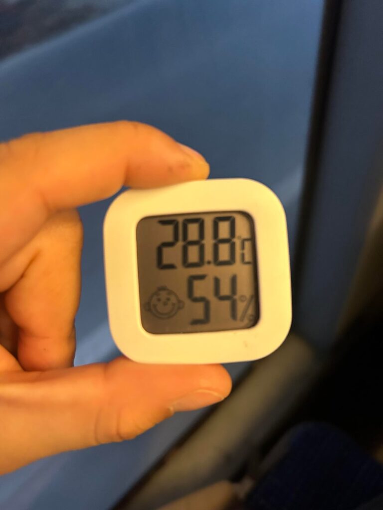 Is this like necessary on any level? I thought I was crazy so I started bringing a thermometer.