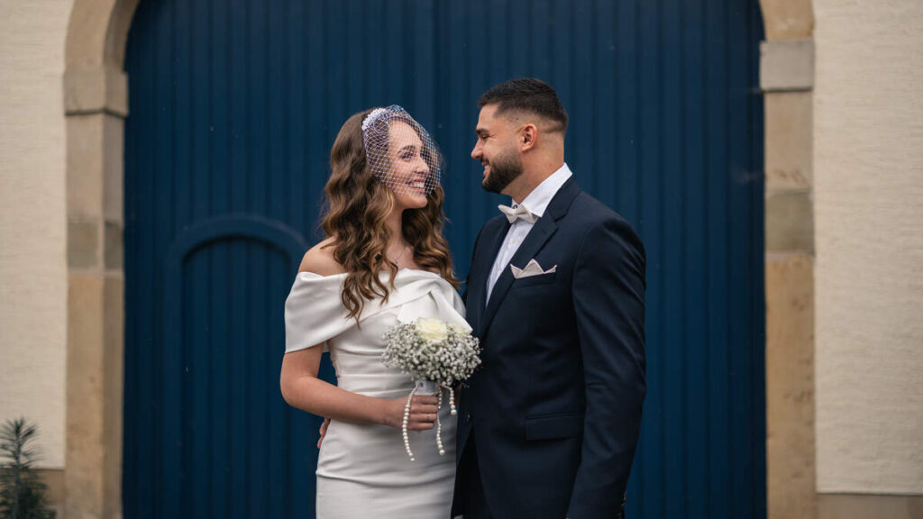 Mihailo and Jovana tied the knot in Luxembourg last year