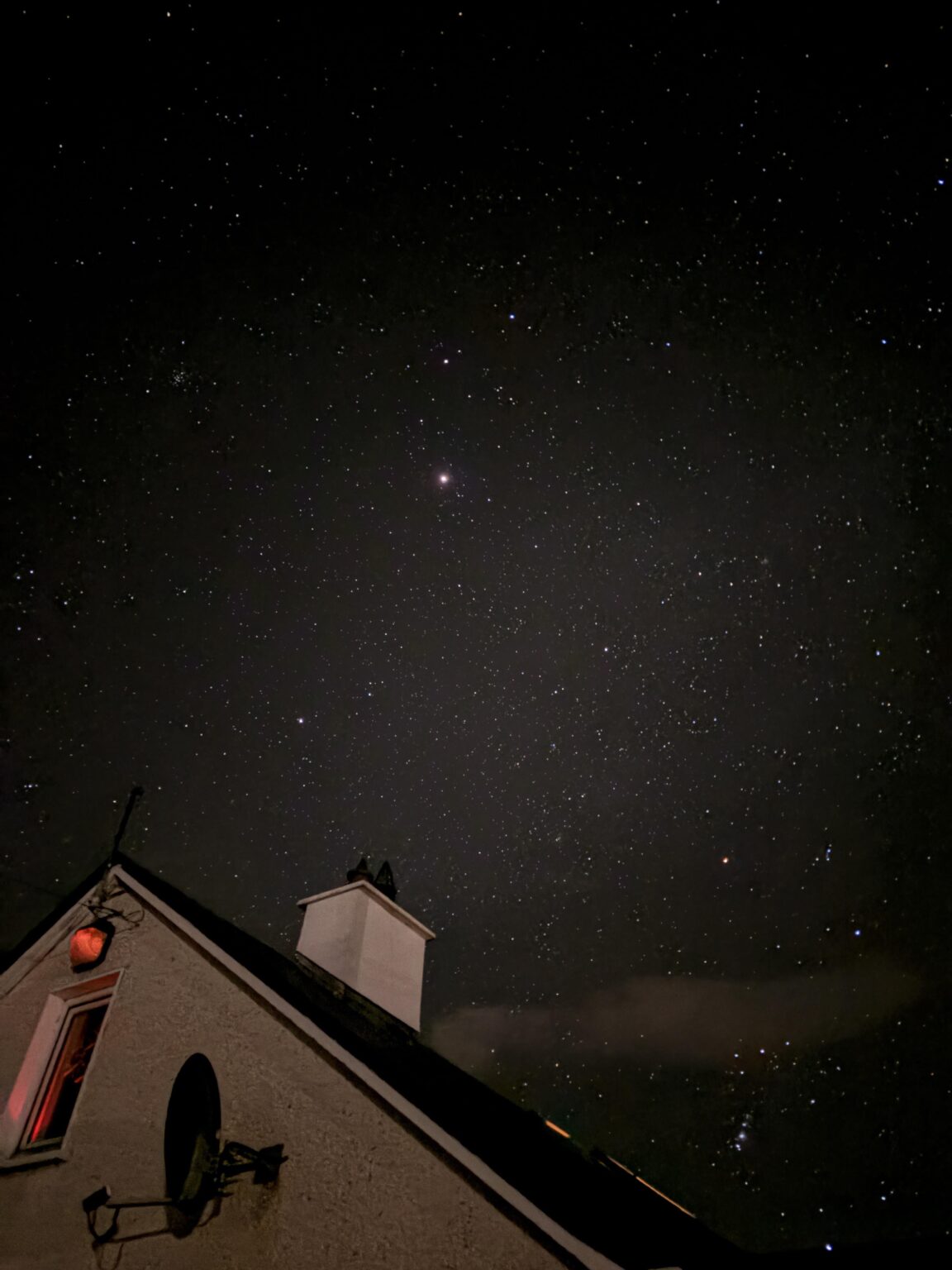 10 second long exposure shot on my iPhone 17 at my family home in Donegal