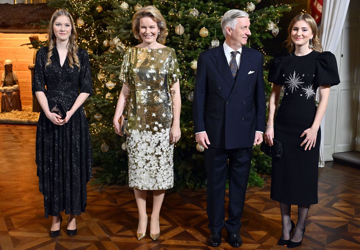 One week before Christmas, the Belgian Royal Family attended one of their most traditional annual events