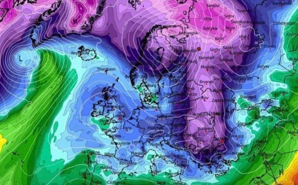 Greece on Alert: Northern European Phallic Shaped Blast Brings Snow