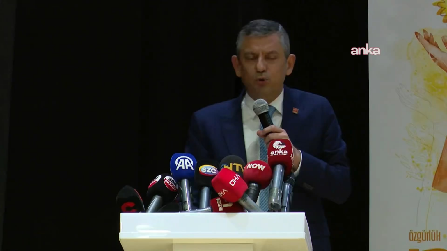 "If you say 'President Ekrem should be removed', you should leave your home. If President Ekrem were to be removed by sitting at home, I would also sit in the party. This will not be achieved by not challenging. I invite everyone who does not want to be a party to this oppression to all kinds of resistance."