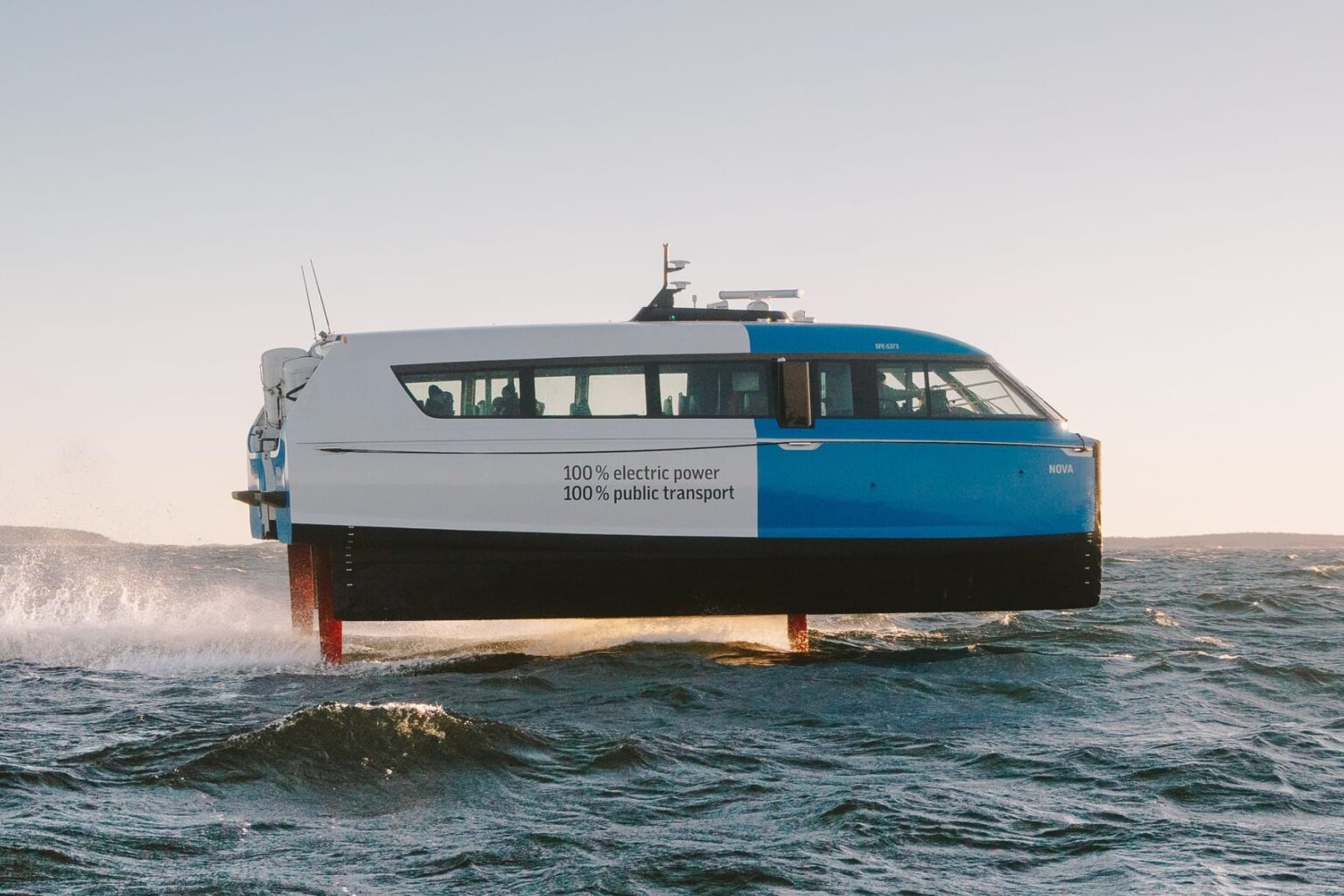 Candela P-12 electric hydrofoil arrives in Norway