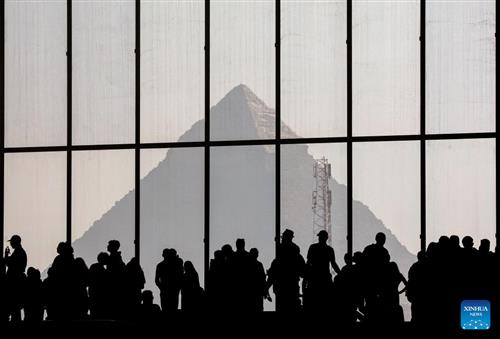 A glimpse of Grand Egyptian Museum