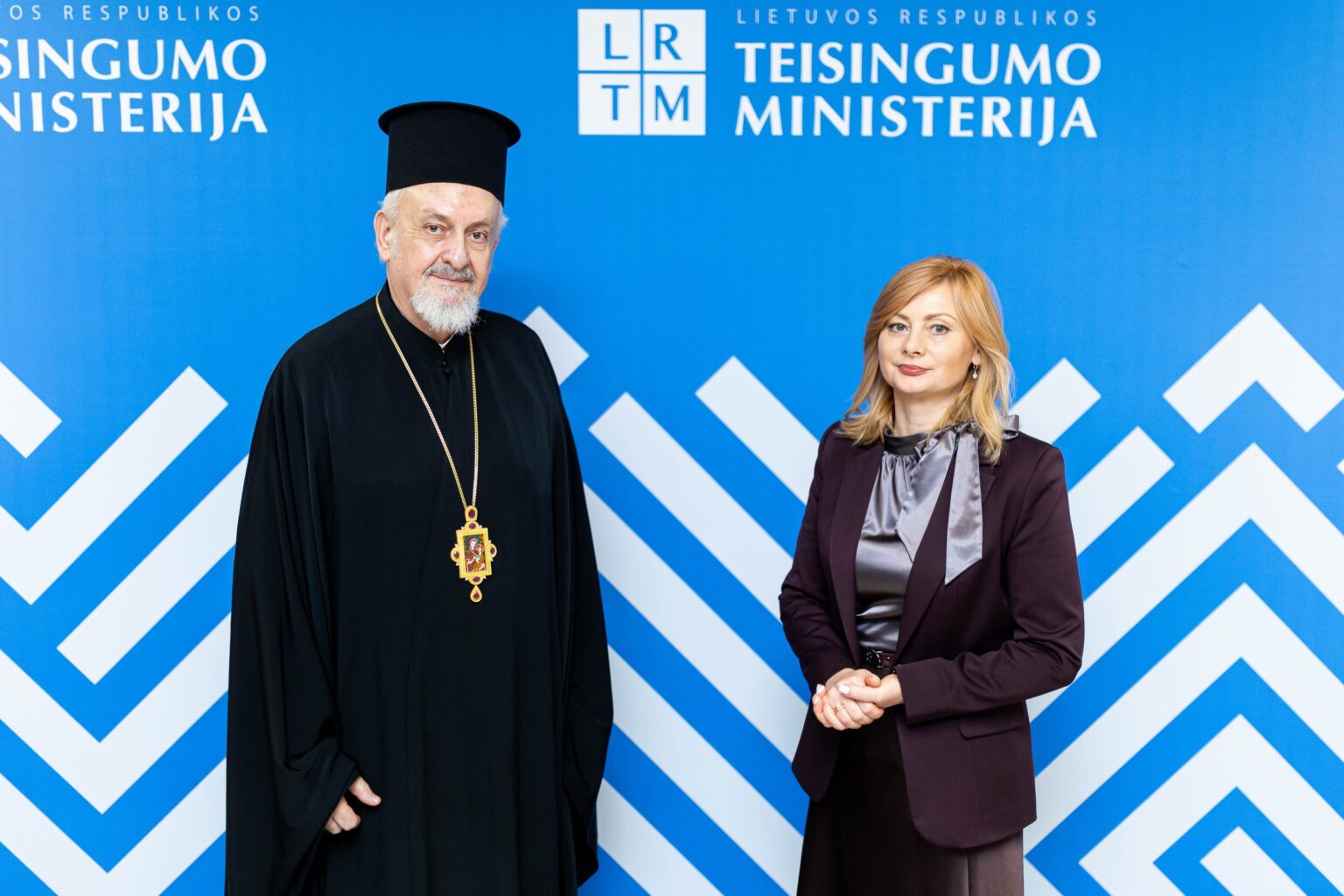 Metropolitan Emmanuel of Chalcedon paid an official visit to Lithuania