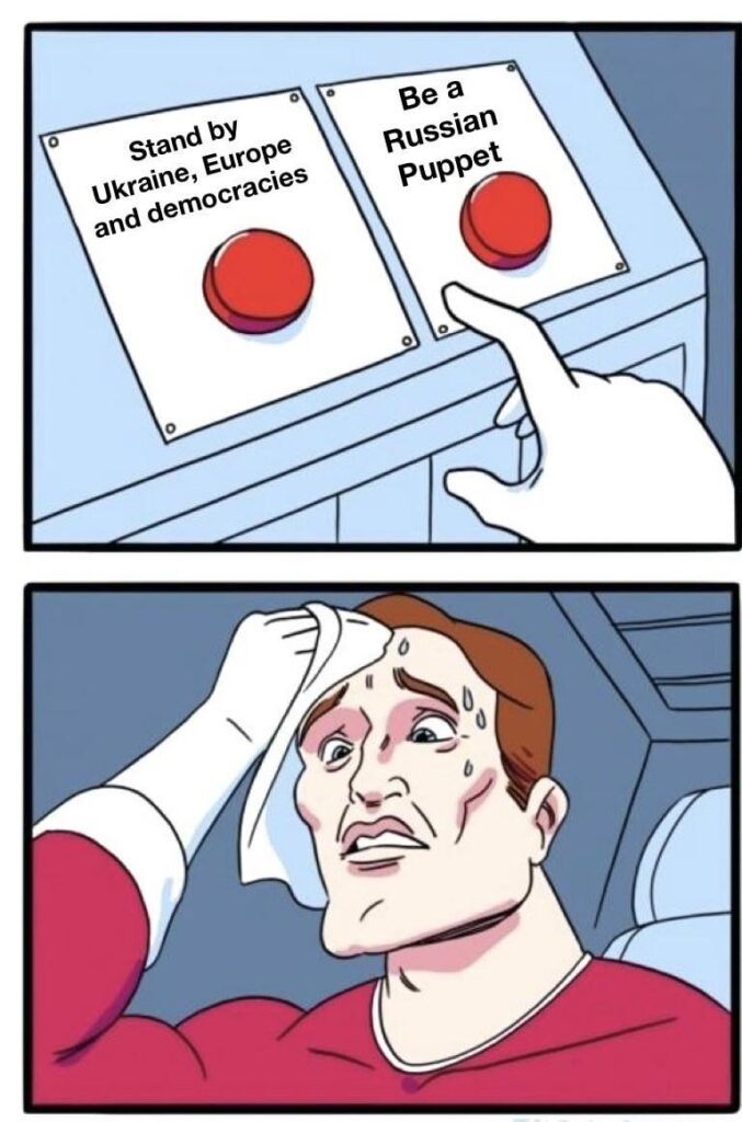 Today might confirm whether the President is just a Russian Puppet (proving Hillary was right all along)