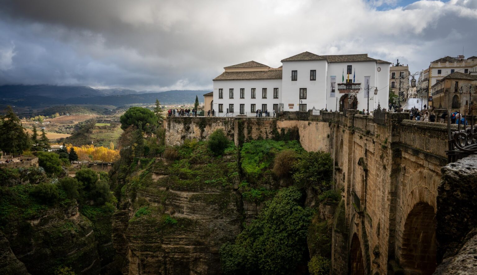A cloudy day in Ronda.