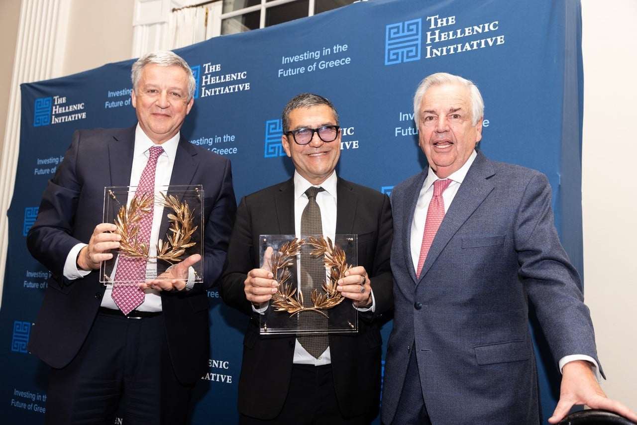 Honourees of the Corporate Dinner of The Hellenic Initiative