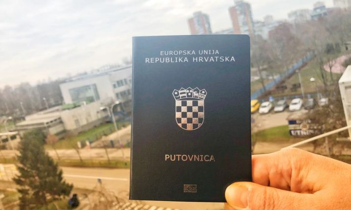 Croatian passport seventh strongest in the world