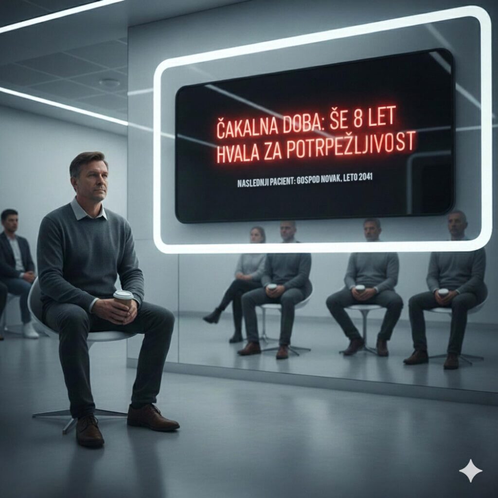 The year is 2033. The referral is under "VERY FAST". My sister says I'm incredibly lucky because someone just canceled and I got an appointment for 2041.