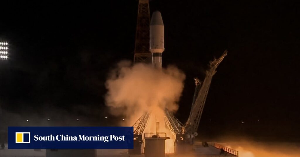 Iran launches 3 satellites into space from Russia Iran launches 3 satellites into space from Russia