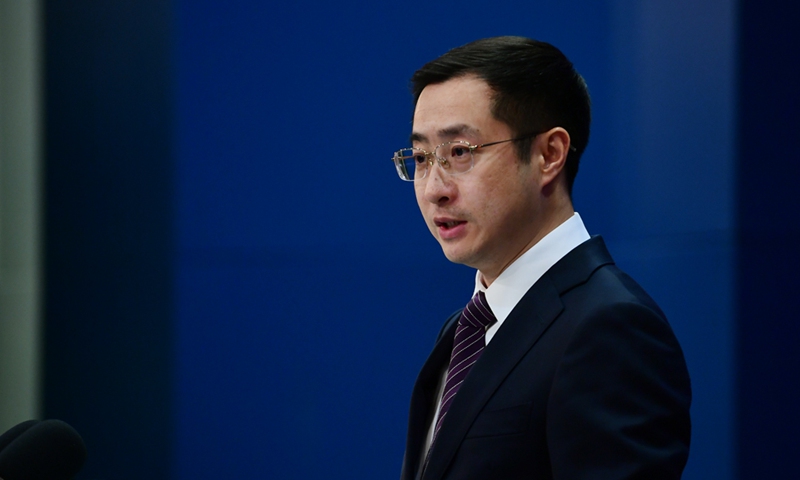 Photo: China Foreign Ministry's spokesperson Lin Jian