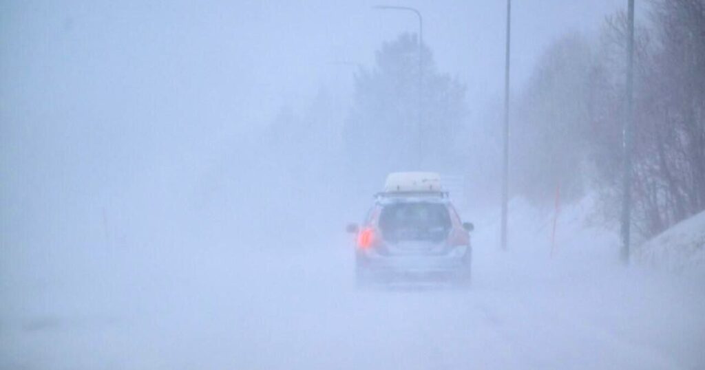 Norway: Winter weather: Thousands of households in Scandinavia without electricity