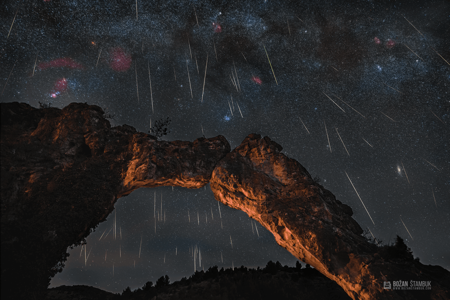 Geminids meteor shower 13.12.2025. - Koloč (Nerežišća, Brač)