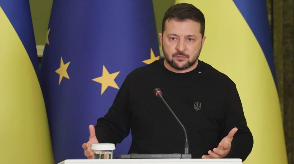 Zelenskyy on territories in "peace deal": "Staying where we are" would be fair