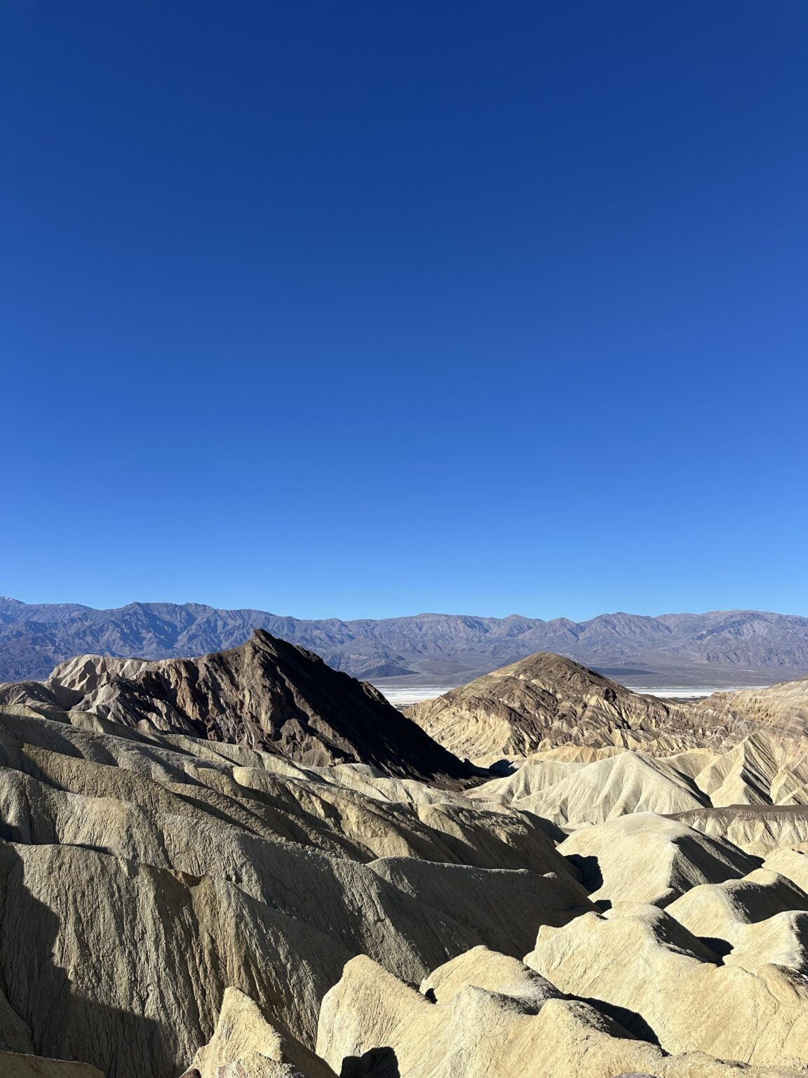 Hiking through California.
