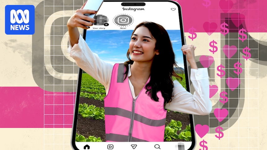 Indonesian influencers glamorise life and earnings in Australia but the reality falls short
