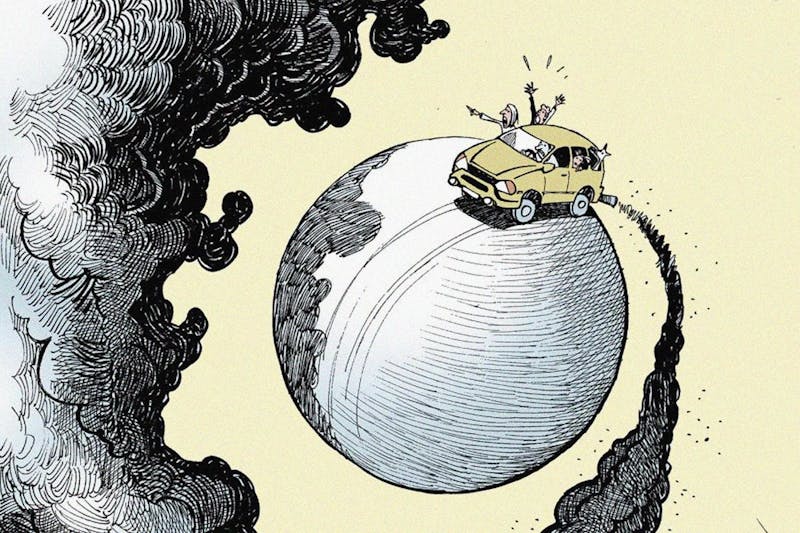 How environmental threats shape political division