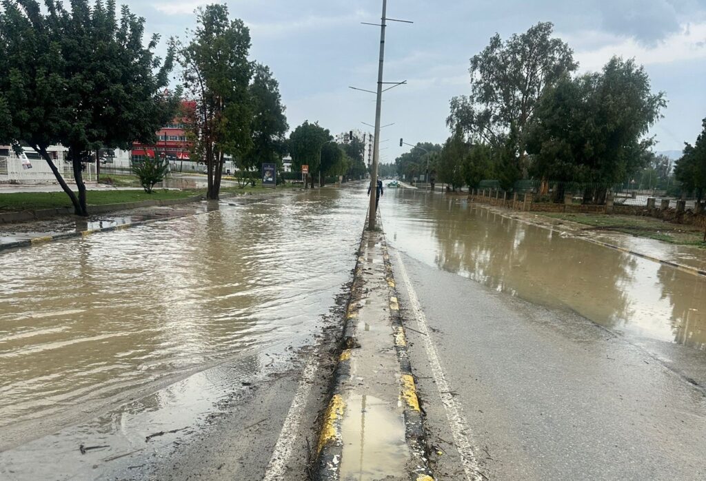 North Cyprus sees extreme flooding due to torrential rainfall North Cyprus sees extreme flooding due to torrential rainfall