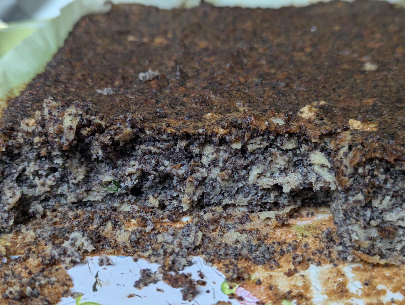 Lazy poppy seed cake