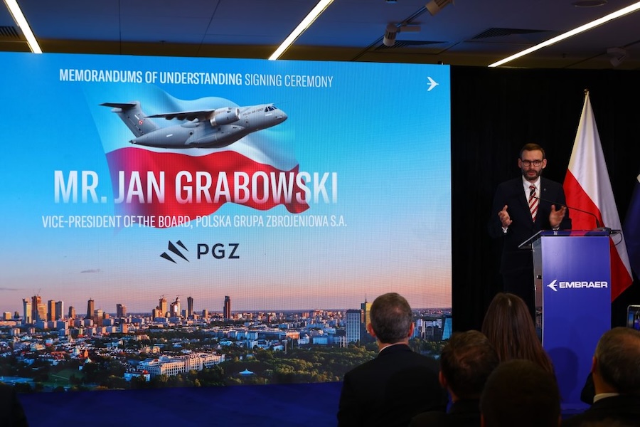 Embraer and Poland’s PGZ sign MoUs to build long-term cooperation in aerospace and defence CSG receives two Global Banking & Markets Awards for treasury excellence and bond deals success