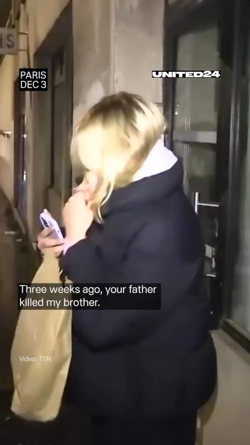 Ukrainian Journalist Meets Putin's Daughter in Decadent Western (Paris) - 'Your Father Killed My Brother'