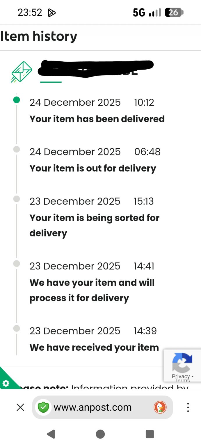 Stunning work from An Post.