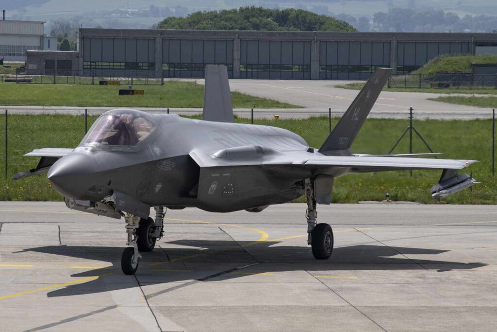 Switzerland cuts planned F-35 order after $1.6bn price increase