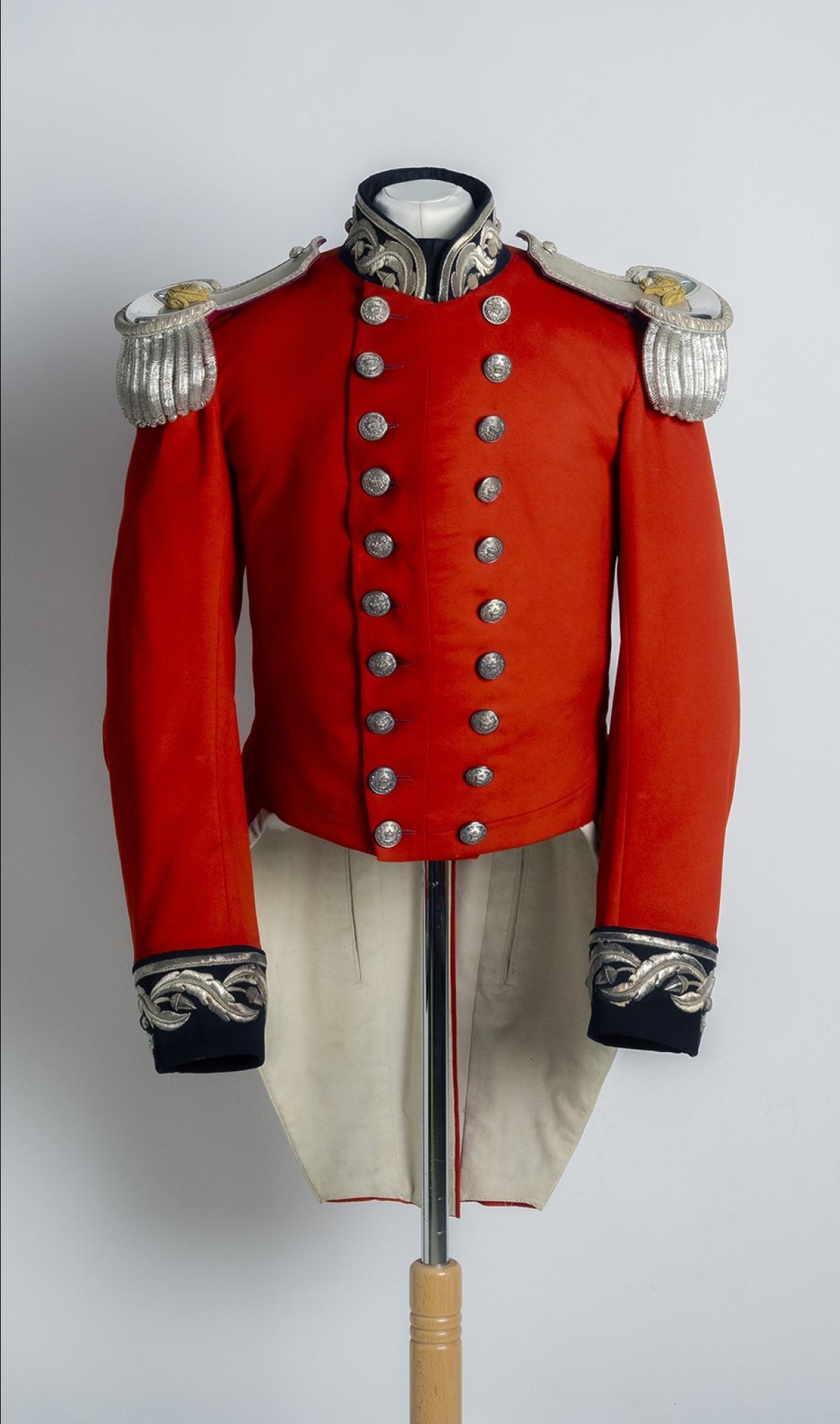Lord Lieutenant’s scarlet coatee. Private collection, Malta. Photo: Peter Bartolo Parnis