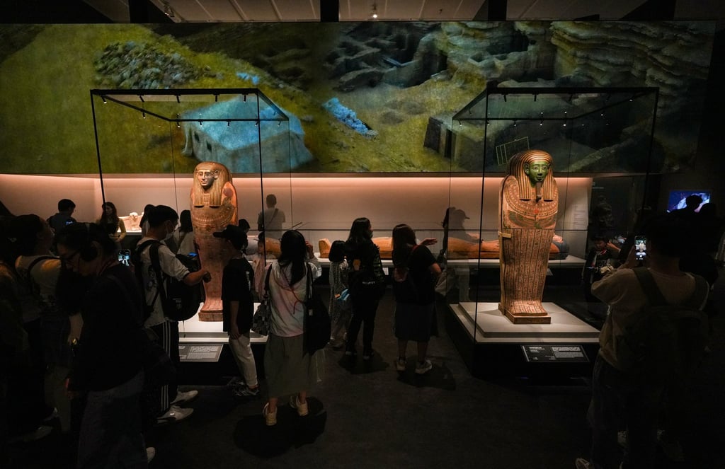 Crowds at the Hong Kong Palace Museum at West Kowloon Cultural District on November 23. Photo: Sun Yeung