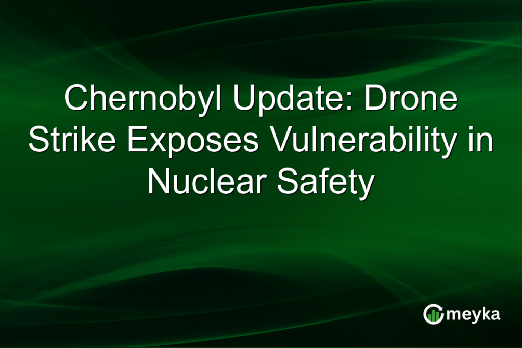 Chernobyl Update: Drone Strike Exposes Vulnerability in Nuclear Safety