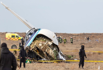 Azerbaijan ‘Bewildered’ by Russian Move to Ditch Probe into Downed Passenger Plane