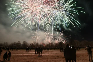 Fireworks display in Prague. Photo: Shutterstock / Papuchalka - kaelaimages