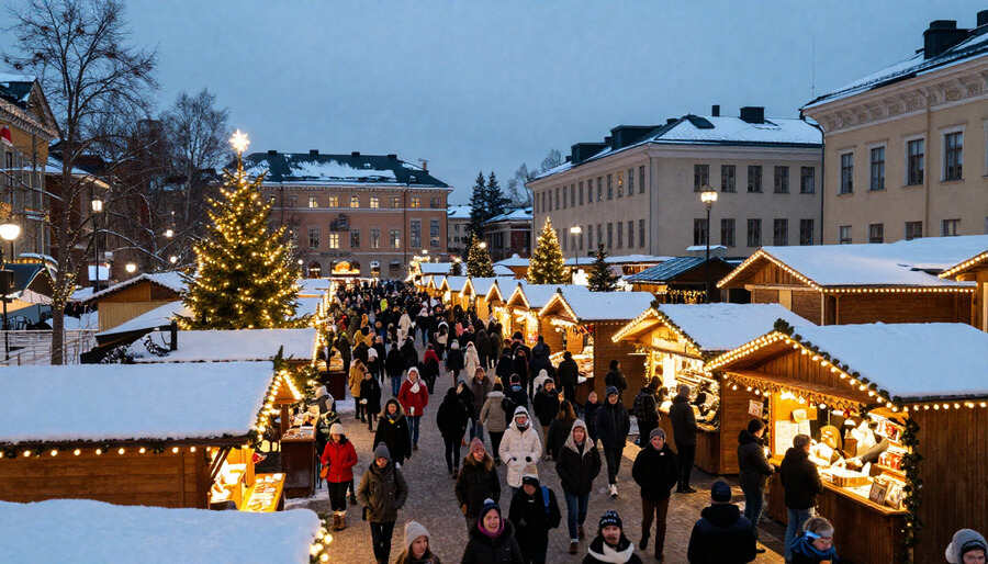 Finland Joins USA, Germany, Czech Republic, Austria and France in Offering the Most Magical Christmas Towns Filled with Lights, Markets, and Holiday Spirit