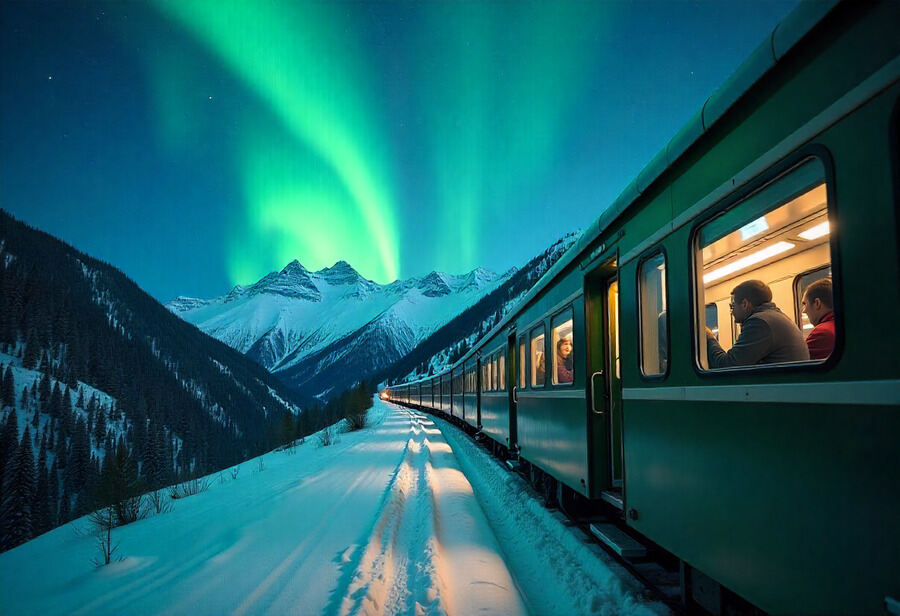 Norway Becomes the First Nation to Redefine Arctic Exploration with the Launch of the Midnight Aurora Train, Providing Passengers with a Luxurious and Eco-Friendly Travel Experience Under the Northern Lights Norway Becomes the First Nation to Redefine Arctic Exploration with the Launch of the Midnight Aurora Train, Providing Passengers with a Luxurious and Eco-Friendly Travel Experience Under the Northern Lights