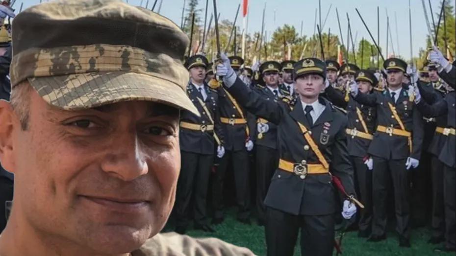 The dismissal decision of the lieutenants' commander, Colonel Mustafa Alper Topsakal, was cancelled.