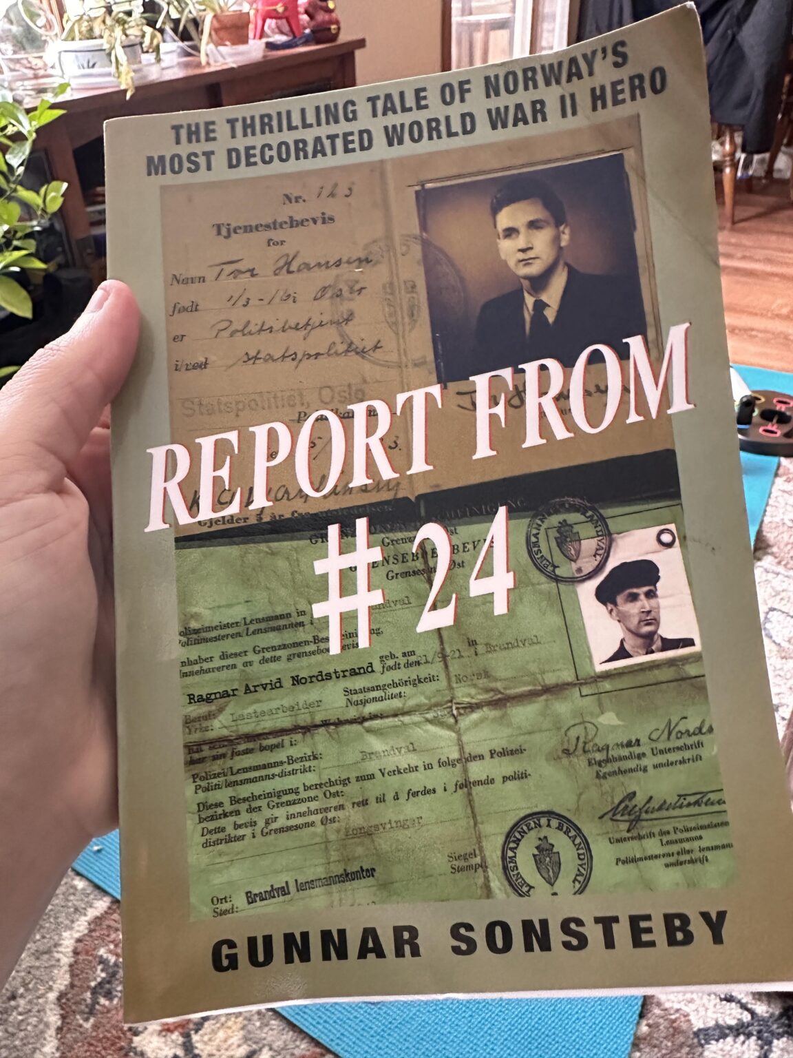 Excited to Read the Book that Inspired “Number 24” on Netflix, “Report from # 24”