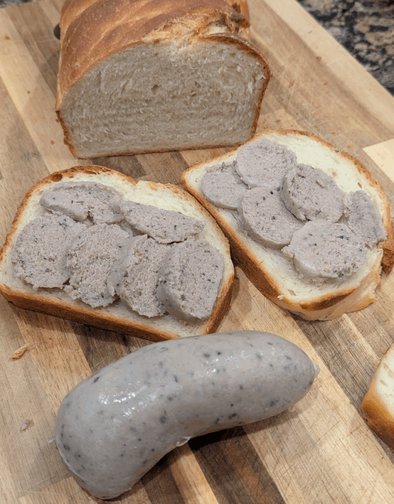 Ran out of bread, too lazy to go to the store. Baked it fresh with homemade pasztet for dinner.