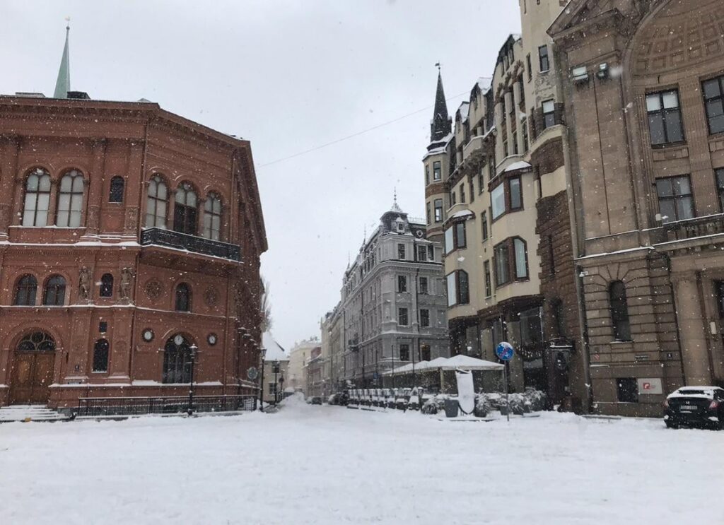 Winter in Latvia is beautiful