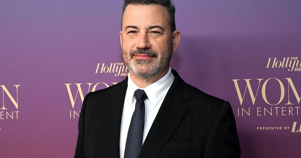 Jimmy Kimmel skewers Trump, tells British viewers that "tyranny is booming" in the U.S.