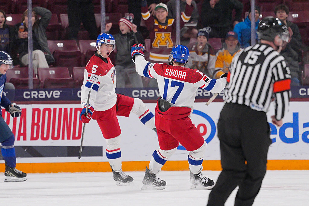 Filthy Between-The-Legs OT Winner Lifts Czechia Over Finland In Wild World Juniors Thriller